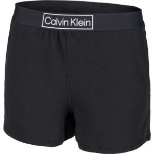 Calvin Klein REIMAGINED HER SHORT Dámské šortky na spaní, černá, velikost M