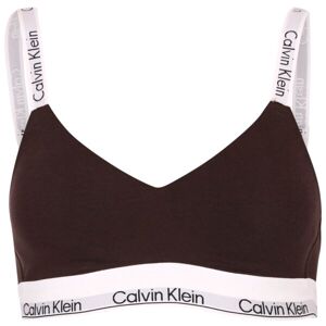 Calvin Klein MODERN COTTON NAT-LGHT LINED BRALETTE Dámská podprsenka, černá, velikost S