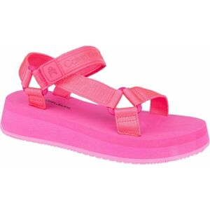 Calvin Klein PREFRESATO SANDAL 1 Dámské sandály, růžová, velikost 37