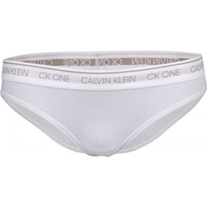 Calvin Klein BIKINI bílá M - Dámské kalhotky