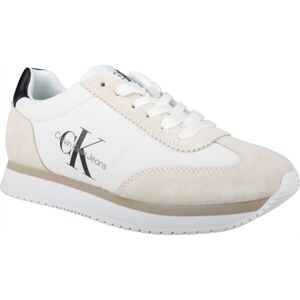 Calvin Klein RETRO RUNNER 1 Dámská volnočasová obuv, bílá, veľkosť 40