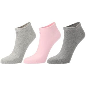 Calvin Klein SNEAKER 3P Dámské ponožky, šedá, velikost