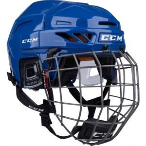 CCM FITLITE 90 COMBO SR tmavě modrá (57 - 62) - Hokejová helma