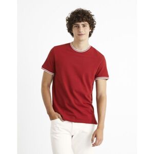 CELIO BEPIQUO Pánské tričko, červená, veľkosť XL