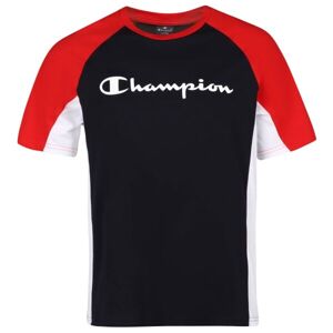 Champion CREWNECK T-SHIRT Pánské tričko, tmavě modrá, velikost L
