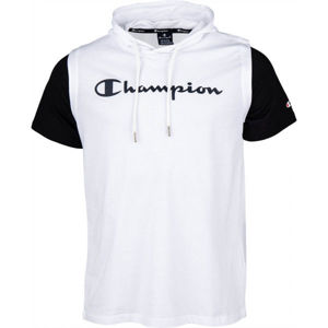 Champion HOODED SLEEVELESS T-SHIRT bílá XXL - Pánské triko s kapucí