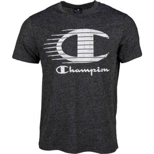 Champion CREWNECK T-SHIRT černá S - Pánské tričko