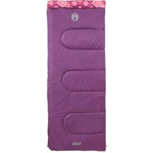 Coleman SALIDA RECTANGULAR Dětský dekový spací pytel, fialová, velikost OS