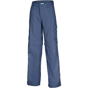 Columbia SILVER RIDGE III CONVERTIBLE PANT modrá L - Dívčí outdoorové kalhoty