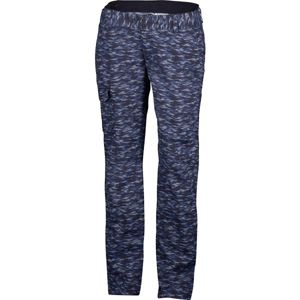 Columbia SILVER RIDGE PRINTED PANT fialová 10 - Dámské volnočasové kalhoty