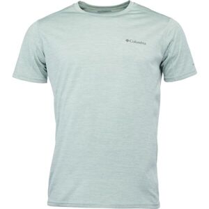 Columbia ALPINE CHIL ZERO SHORT SLEEVE CREW Pánské funkční tričko, světle zelená, veľkosť XL