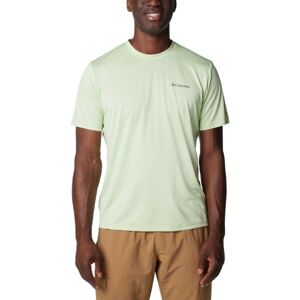 Columbia HIKE CREW Pánské triko, světle zelená, velikost