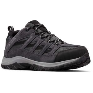 Columbia CRESTWOOD LOW Pánské outdoorové boty, tmavě šedá, velikost 43.5