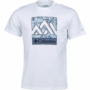 Columbia M RAPID RIDGE GRAPHIC TEE Pánské triko, tmavě modrá, velikost S