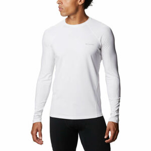 Columbia MIDWEIGHT STRETCH LONG SLEEVE TOP Pánské funkční tričko, bílá, velikost S