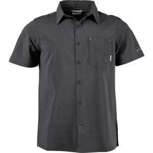 Columbia TRIPLE CANYON SHORT SLEEVE SHIRT černá XL - Pánská outdoorová košile