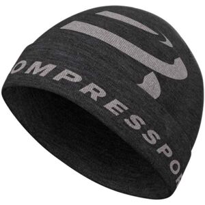 Compressport CASUAL BEANIE Zimní čepice, černá, veľkosť UNI