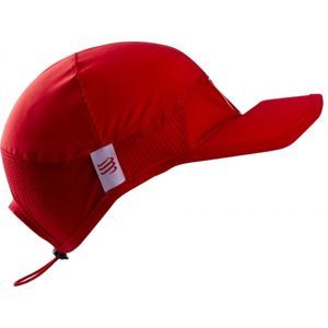 Compressport PRO RACING ULTRALIGHT CAP červená NS - Běžecká kšiltovka