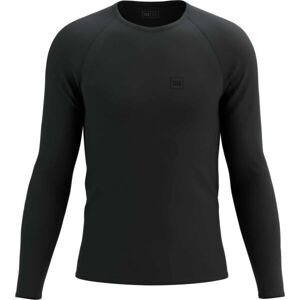 Compressport TRAINING TSHIRT LS Pánské tréninkové triko s dlouhým rukávem, černá, veľkosť XL