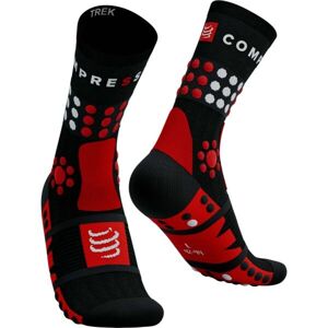 Compressport TREKKING SOCKS Ochranné trekkingové ponožky, černá, velikost T1