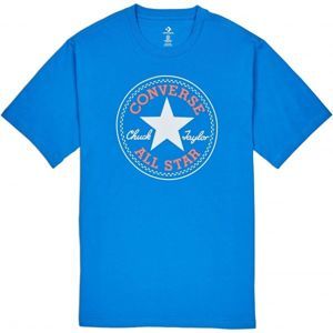 Converse CHUCK PATCH TEE modrá S - Pánské triko