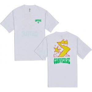 Converse MUNCHY STAR CHEVRON TEE bílá XL - Pánské triko