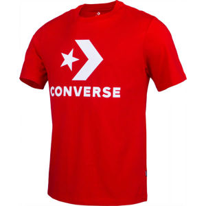 Converse STAR CHEVRON TEE červená XXL - Pánské tričko