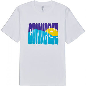 Converse Pánské tričko Pánské tričko, bílá, velikost S