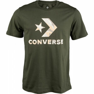 Converse CAMO FILL GRAPPHIC TEE  S - Pánské tričko