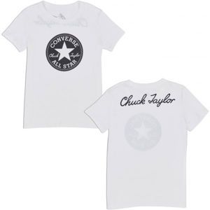 Converse CHUCK PATCH CREW TEE bílá M - Pánské tričko