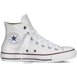 Converse CHUCK TAYLOR ALL STAR Leather bílá 39.5 - Unisex kotníkové tenisky