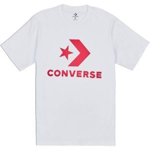 Converse STAR CHEVRON TEE bílá M - Pánské triko