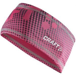 Craft LIVIGNO růžová L/XL - Funkční běžecká čelenka