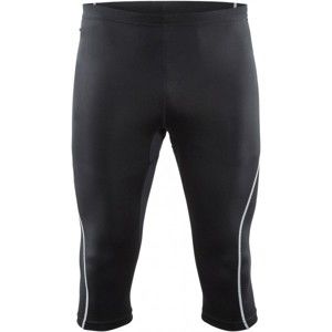 Craft MIND 3/4 KALHOTY M černá S - Pánské běžecké kalhoty pod kolena