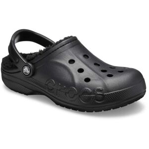 Crocs BAYA LINED CLOG Unisex pantofle, černá, velikost 46/47