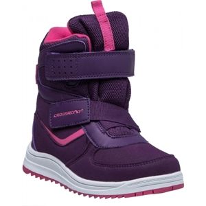 Crossroad CARAT fialová 33 - Dětská zimní obuv