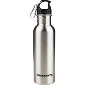 Crossroad TEX 750 Ocelová láhev, stříbrná, velikost UNI