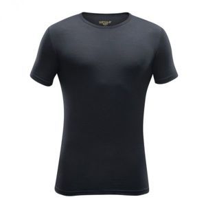 Devold BREEZE MAN T-SHIRT Pánské vlněné triko, černá, velikost M