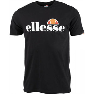 ELLESSE SL PRADO TEE Pánské tričko, Černá,Bílá, velikost M