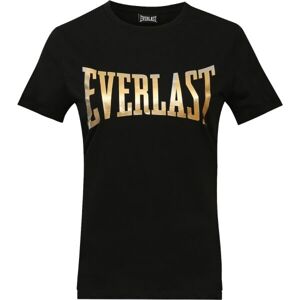 Everlast LAWRENCE 2 Dámské tričko, Černá,Zlatá, velikost L