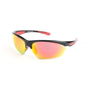 Finmark FNKX1818 Sportovní sluneční brýle, černá, velikost UNI