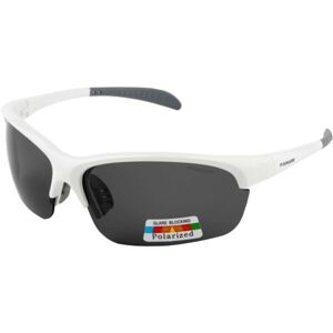 Finmark FNKX2302 Sportovní sluneční brýle s polarizačními čočkami, bílá, velikost UNI