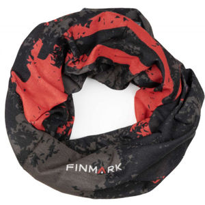 Finmark FS-001 Multifunkční šátek, černá, velikost UNI
