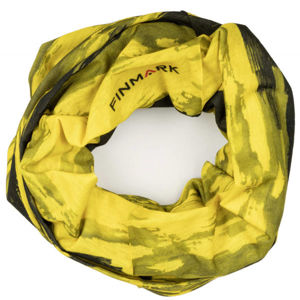 Finmark FS-006 Multifunkční šátek, žlutá, velikost UNI