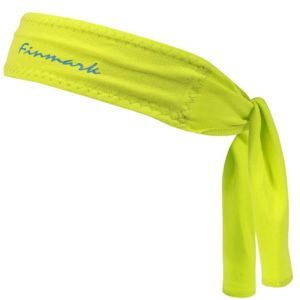 Finmark FUNCTIONAL HEADBAND Funkční čelenka, žlutá, velikost UNI
