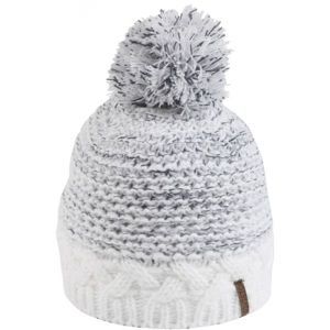 Finmark WINTER HAT Dámská pletená čepice, šedá, velikost