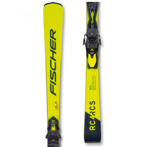 Fischer RC4 RCS+Z11 Žlutá 155 - Sjezdové lyže