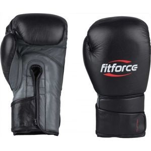 Fitforce CLIPPER Boxerské rukavice, Černá,Bílá,Červená, velikost