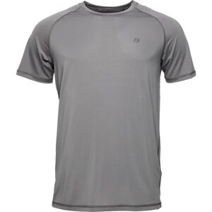 Fitforce GORO Pánské fitness triko, šedá, velikost S