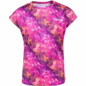 Fitforce MALIKA Dívčí fitness triko, růžová, veľkosť 152/158